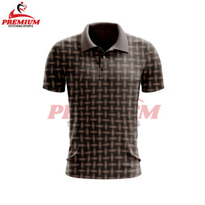 OEM de moda de alta calidad fabricante Slim Fit Golf camisa logotipo personalizado Casual bordado de Marca Ropa Deportiva de los hombres Polo - Product Image 5
