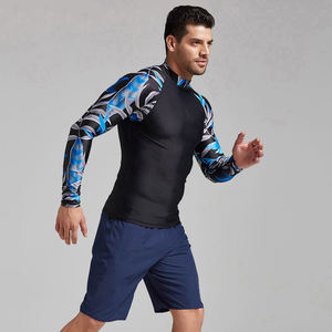 Camiseta de Compresión de Manga Larga para Hombre, Diseño Personalizado, Protección UV, Transpirable, Secado Rápido, para MMA - Product Image 2