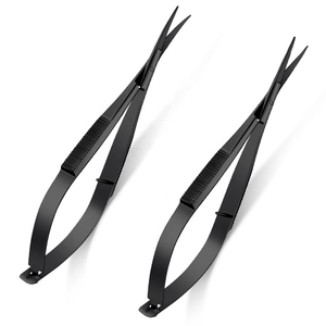 Cuticle Spring Scissor Straight & Curved Professional Cuticle Scissor extra Thin and sharp Spring Scissor with Custom logo - Product Image 5