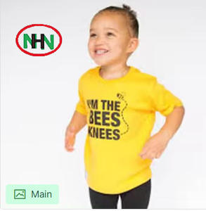 T-shirts pour enfants en coton Pima, t-shirts pour enfants, t-shirts vierges pour enfants, t-shirts écologiques pour garçons, t-shirts à manches courtes pour l'été, vêtements pour enfants - Product Image 2