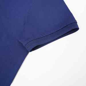 Camisetas de hombre 100% algodón Polo cremallera cuello hombres camisetas secado rápido transpirable stock a granel ropa de hombre - Product Image 4