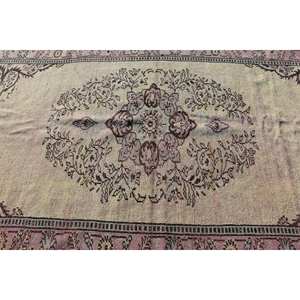 Tradicional Beige Marrón 5,6X9,3 pies Alfombra de lana Vintage Turco Área grande Patchwork para decoraciones de sala de estar Pasillo Látex - Product Image 5