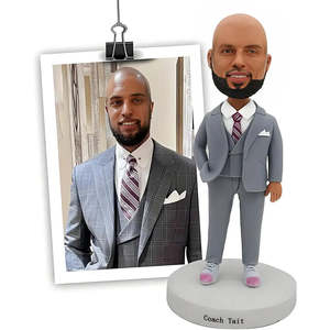 Figurine personnalisable, jouet en plastique élégant, jouet personnalisé - Product Image 1