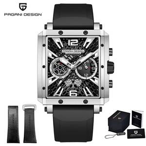 Montres pour hommes PAGANI DESIGN 1725, marque haut de gamme, montre habillée de luxe, quartz <span class=keywords><strong>VK64</strong></span>, montre pour hommes, chronographe sport, miroir saphir - Product Image 2