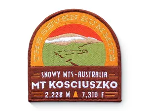 Winslabel Logo de marque personnalisé d'usine OEM/ ODM Appliques à repasser sur vêtement Patchs cadeaux tissés pour vêtements chaussures - Product Image 2