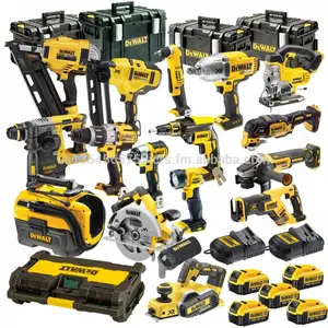 Authentic For DEWALTS 20V MAX Cordless Drill Combo Kit 15pieces
