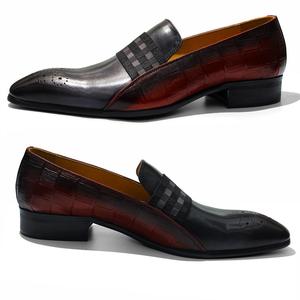 รองเท้าทำงานหนังวัวทนทาน พร้อมซับในป้องกันกลิ่น และส้นรองเท้ากันลื่น รองเท้าลำลองสำหรับผู้ชาย รองเท้าใส่ทุกวัน - Product Image 3