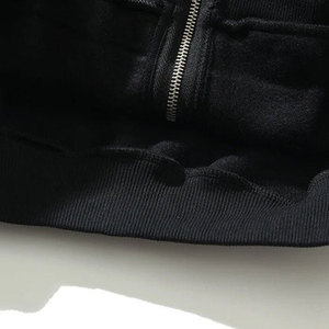 Fabricante personalizado de los hombres Streetwear Puff impresión Ácido lavado Vintage algodón mezclado Zip up impresión Sudadera con capucha para los hombres - Product Image 5
