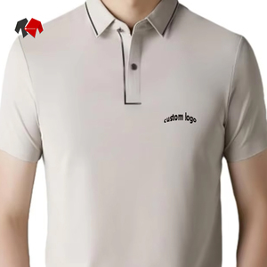 Polo de alto rendimiento para hombre, antiarrugas, transpirable y resistente al sudor, viscosa/poliéster, Media manga informal - Product Image 2