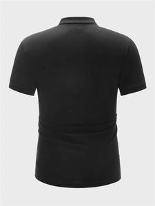 Polo à manches courtes à la mode pour hommes Tenues décontractées respirantes et confortables T-shirts de golf de haute qualité - Product Image 5