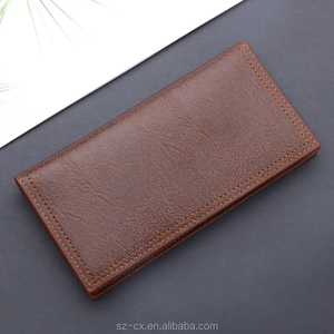 Cartera Corta de Cuero Genuino para Hombre, Diseño Elegante y Delgado, con Protección RFID y Forro de Poliéster - Product Image 3