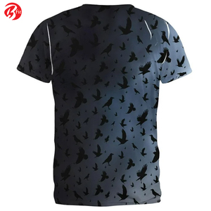 Camisetas multifuncionales de manga corta para hombre Camiseta con cuello redondo estampada de ajuste holgado de algodón 100% para hombre de último diseño - Product Image 2