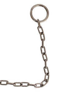 Instrument vétérinaire produits de porte-taureaux de haute qualité en acier inoxydable 19cm avec chaîne 34cm porte-taureaux - Product Image 6