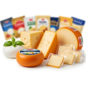 Fromage frais naturel Mozzarella Cheddar Gouda Edam Casher en vrac pour pizza, sandwichs et restaurant - Product Image 6