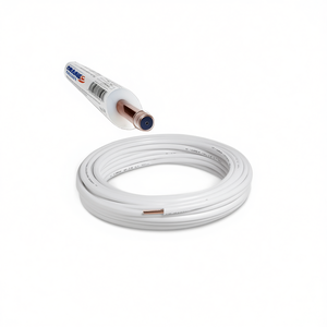 Tuyau de climatisation en cuivre isolé et recouvert de qualité supérieure, rouleau de 30 m, 3/8, pour systèmes HVAC - Product Image 3