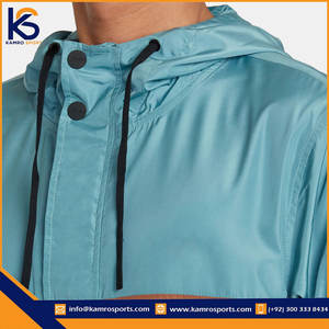 Nuevo estilo personalizado ropa casual Anorak chaqueta Otoño Invierno manga larga nuevo diseño hombres Anorak chaqueta - Product Image 5
