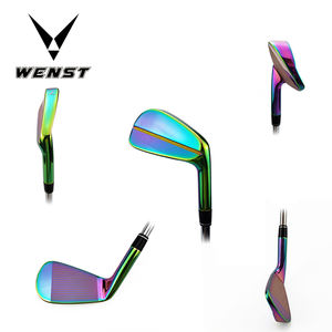 अनुकूलित दाएं हाथ के गोल्फ आयरन सेट फोर्जेडकास्टिंग गोल्फ क्लब के शीर्ष 431 स्टेनलेस स्टील ग्रेफाइट और स्टील शाफ्ट - Product Image 2