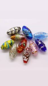 Cuentas de vidrio de lujo hechas en India para joyería DIY y cristal de Murano compra a granel en varios colores producto genuino - Product Image 3