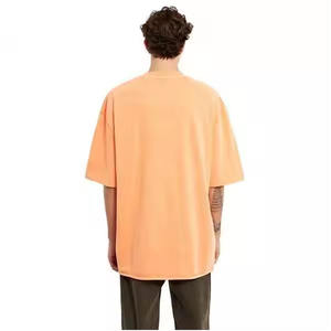 T-shirts tricotés surdimensionnés personnalisés de qualité supérieure 100% tissu en coton OEM logo impression fournisseur de broderie - Product Image 4