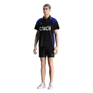 เสื้อโปโลพรีเมียมสำหรับผู้ชาย เนื้อผ้าเจอร์ซีย์ ระบายอากาศได้ดี ผู้ผลิตขายส่ง - Product Image 5