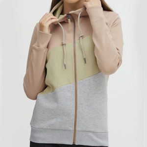 Fabricant de sweat-shirts pour femmes, logo personnalisé, 100% coton, broderie, sweat-shirt lourd à capuche lavé à l'acide pour femmes - Product Image 1