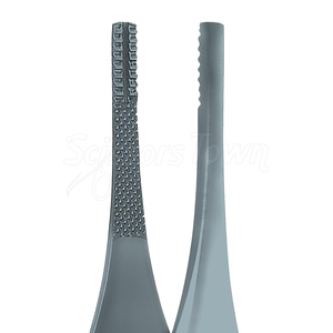 Fórceps de tejido de acero inoxidable de precisión con puntas dentadas para uso clínico profesional y procedimientos de laboratorio - Product Image 2