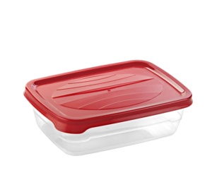 Contenedor Rectangular de Plástico para Almacenamiento de Alimentos, Apto para Lavavajillas, Ecológico y Apilable, de la India - Product Image 2