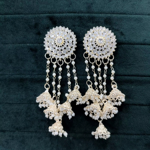 Bhahubali Jhumki Boucle D'oreille Bijoux Léger En Alliage De Zinc Boucle D'oreille Traditionnel Mariage Porter À La Mode Élégant - Product Image 1