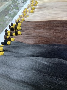 Cabello humano a granel sin procesar, extensión de cabello natural virgen, Original, venta al por mayor - Product Image 1