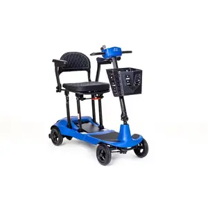 Scooter de mobilité ultraléger Monarch Genie, scooter de voyage léger de 4 mph, conception pliable rapide, autonomie de 9 miles, pour personnes handicapées, solide - Product Image 2