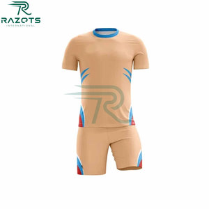 Uniforme de Fútbol Razorts International, Viscosa y Algodón 140g, Transpirable, Manga Corta, para Hombre Adulto, Ropa Deportiva de Equipo - Product Image 3