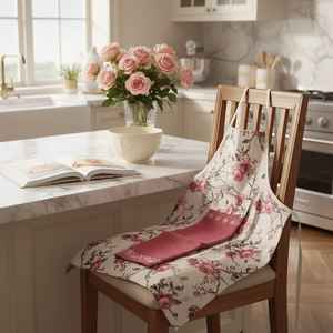 Wholesale Professional <b>Kitchen</b> <b>Apron</b> Waterproof Cotton with Jacquard Towel Gift Made in Turkey - Product Image 4