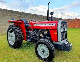 รถแทรกเตอร์การเกษตรมือสอง 2x4 MF 240 Massey Ferguson MF 240 Can Plus กำลัง 70 แรงม้า ขับเคลื่อน 4 ล้อ เกียร์ เครื่องยนต์ ปั๊ม - Product Image 2
