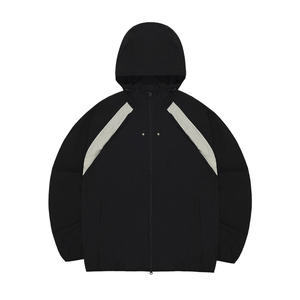 Conjuntos Deportivos Cortavientos de Alta Calidad con Mangas Largas, Chaqueta Cortavientos Personalizada y Pantalones Cortos, Conjuntos Deportivos Cortavientos para Hombre 2026 - Product Image 3