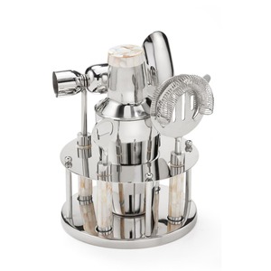 Juego de Herramientas de Barra de Acero Inoxidable Moderno Diseñado para Mejorar la Eficiencia de la Preparación de Cócteles y la Estética del Bar - Product Image 6