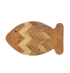 Planche à découper en bois de manguier de qualité supérieure Butcher Block Planche à découper Fromage Planche de service avec caractéristique durable Artisanat indien - Product Image 3