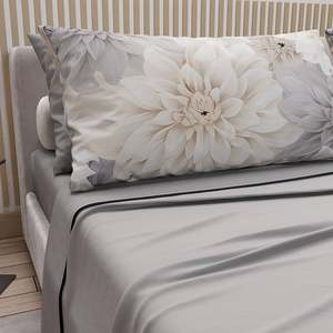 Parure de draps tissés modernes 6 pièces 300 fils/cm² rafraîchissants pour usage domestique/hôtelier, matériau premium infroissable et anti-boulochage, personnalisable OEM - Product Image 3