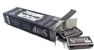 Cuchillas de Afeitar de Titanio Afiladas al por Mayor |   Cuchillas de Seguridad de Doble Filo de Acero Inoxidable |   Paquete a Granel de 100 Piezas para Barberos y Fabricantes de Equipos Originales - Product Image 2