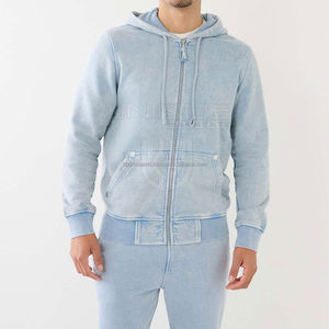 Ensemble de sweat à capuche et pantalon de survêtement délavés à l'acide de haute qualité survêtement unisexe au design personnalisé - Product Image 4