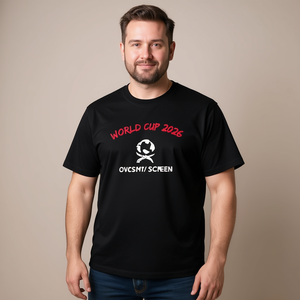 T-Shirt Unisex 210GSM 100% Cotone, Maglietta Casual Oversize con Logo Personalizzato Stampato sul Davanti - Product Image 3