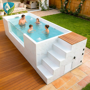 Piscina Prefabricada Modular de Gran Tamaño a Precio de Fábrica, Piscina Contenedor Prefabricada, Piscina Contenedor para Exteriores - Product Image 1