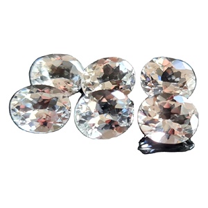 พลอยบุษราคัมธรรมชาติสีขาวทรงวงรีตัดเป็นรูปทรงและขนาดตัดตามสั่งในราคาขายส่งใน Natura ประเภทอื่นๆทั้งหมด - Product Image 3