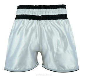 Youth and Adult Muay Thai <b>Shorts</b> Breathable <b>Grappling</b> Martial Arts Training Gym Workouts Fighting <b>Shorts</b> with Custom Logo - Product Image 2