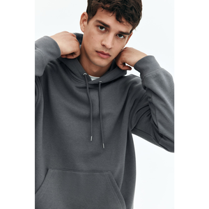 Dark Ash Nouveau sweat à capuche tendance pour hommes Usage quotidien Mode Casual Coupe ample Sweats à capuche OEM ODM Personnalisé Bangladesh - Product Image 1