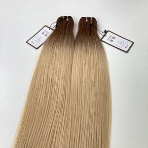 Cabello de Trama humana Remy 100%, 20 pulgadas, cutícula virgen recta, cabello alineado, extensión de cabello Natural, pelucas para colorear con estilo, ondas de encaje - Product Image 4