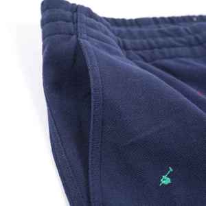 Shorts de sport décontractés bleus personnalisés 100 % coton, taille mi-haute, écologiques, séchage rapide, pour hommes, surf, maillot de bain, plage - Product Image 3