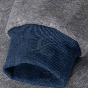 Sweat-shirt d'hiver surdimensionné pour homme de haute qualité, logo personnalisé en 3D, anti-rétrécissement, séchage rapide, respirant, uni, teint - Product Image 5