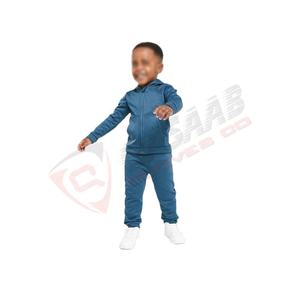 Two-Piece Breathable Custom Polyester Tracksuits For Baby <b>Boys</b> High Quality Winter Wear Kids Sweat Track Suit - Product Image 1