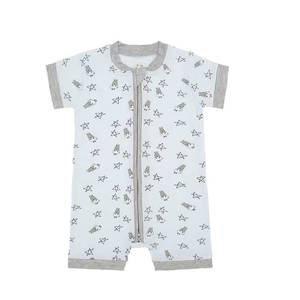 Ropa de dormir de moda para bebés, mameluco seco para niños, mono de manga corta para bebés, Mono para bebés - Product Image 3