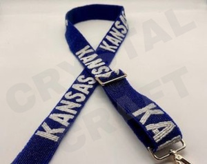 Correas de bolsa de cuentas de semillas ajustables para Game Day, accesorios de moda con forma personalizada y correa de monedero con cuentas de diseño - Product Image 2